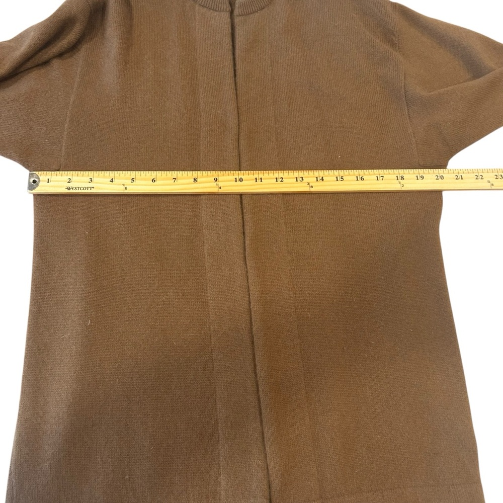 Cashmere cardigan vintage Scottish womens sz s/m
mocha brown soft office casual - Picture 7 of 14